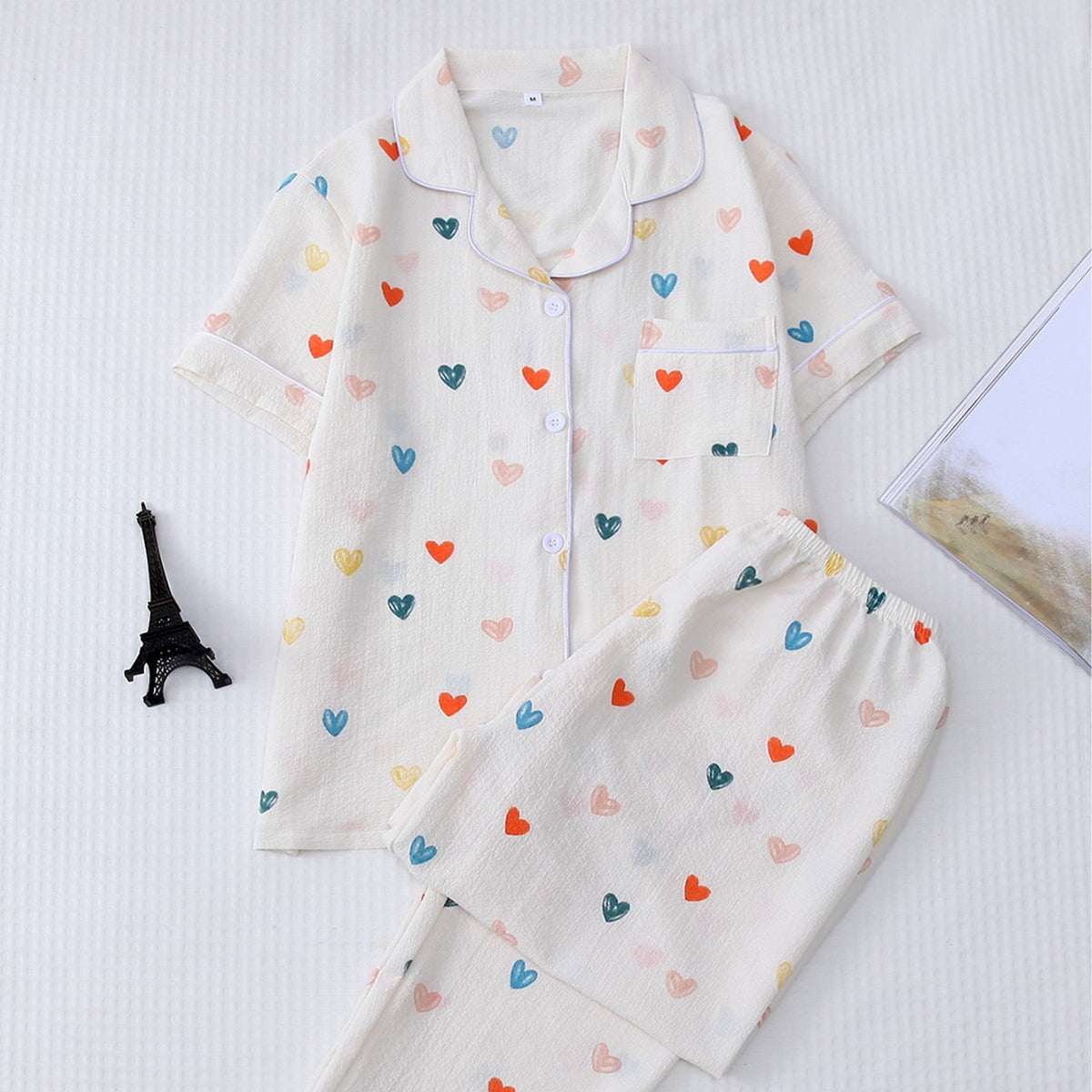 Home Wear Sleepwear for Men and Women, Casual Loose Fit Comfortable Soft Fabric Ideal for Home and Outdoor Wear