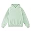 Dnzzs Women's Oversized Acid Wash Hoodie Pullover Vintage Heavyweight
