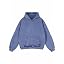 Adenorah Vintage Acid Wash Oversized Hoodie Heavyweight Cotton Pullover