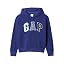 GAP Boys' Logo Hoodie Full Zip Fleece Sweatshirt Pure Red