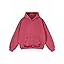 Adenorah Vintage Acid Wash Oversized Hoodie Heavyweight Cotton Pullover