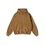 Adenorah Vintage Acid Wash Oversized Hoodie Heavyweight Cotton Pullover