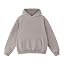 Dnzzs Women's Oversized Acid Wash Hoodie Pullover Vintage Heavyweight