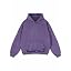 Adenorah Vintage Acid Wash Oversized Hoodie Heavyweight Cotton Pullover