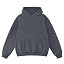 Dnzzs Women's Oversized Acid Wash Hoodie Pullover Vintage Heavyweight