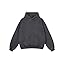 Adenorah Vintage Acid Wash Oversized Hoodie Heavyweight Cotton Pullover