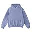 Dnzzs Women's Oversized Acid Wash Hoodie Pullover Vintage Heavyweight