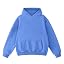 Dnzzs Women's Oversized Acid Wash Hoodie Pullover Vintage Heavyweight