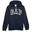 GAP Boys' Logo Hoodie Full Zip Fleece Sweatshirt Pure Red