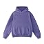 Dnzzs Women's Oversized Acid Wash Hoodie Pullover Vintage Heavyweight