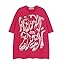 Aelfric Eden Men's Oversized Graphic T-Shirt Cotton Vintage Streetwear Tee