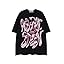 Aelfric Eden Men's Oversized Graphic T-Shirt Cotton Vintage Streetwear Tee