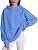 Dnzzs Women's Oversized Acid Wash Hoodie Pullover Vintage Heavyweight