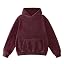 Dnzzs Women's Oversized Acid Wash Hoodie Pullover Vintage Heavyweight