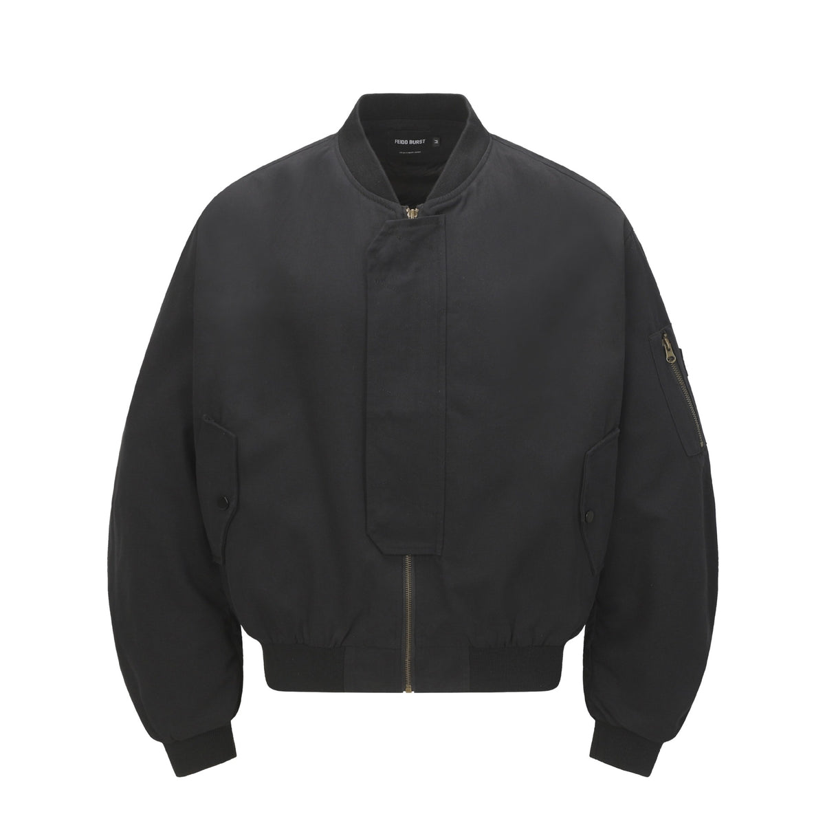 Street Print Cool Batwing Sleeve Flight Jacket Men