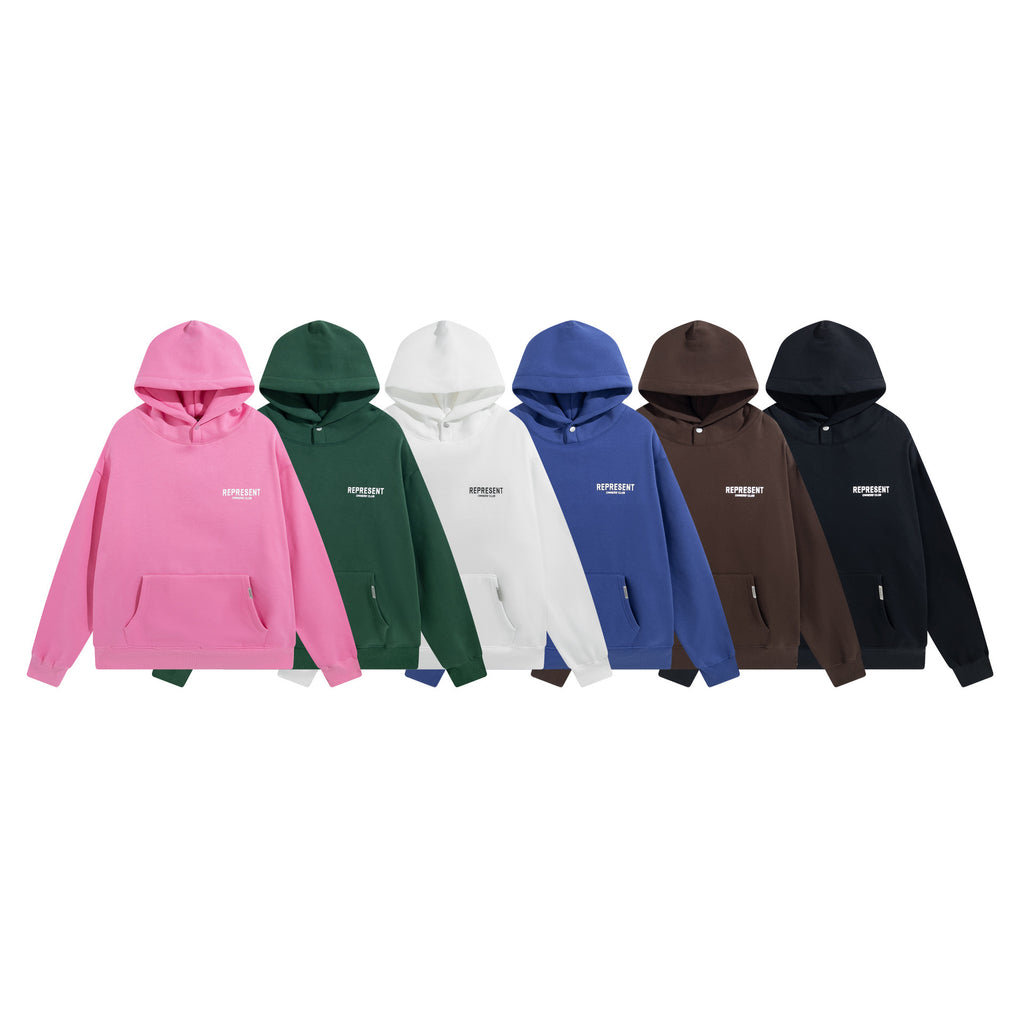 Casual Daily Wear Simple Loose Hoodie for Men and Women