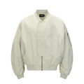 Street Print Cool Batwing Sleeve Flight Jacket Men