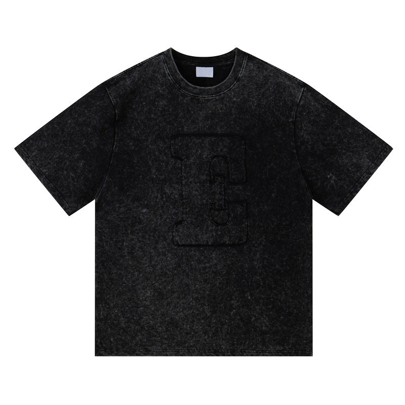 Short Sleeve T-Shirt for Men and Women  Letter Couples Wear