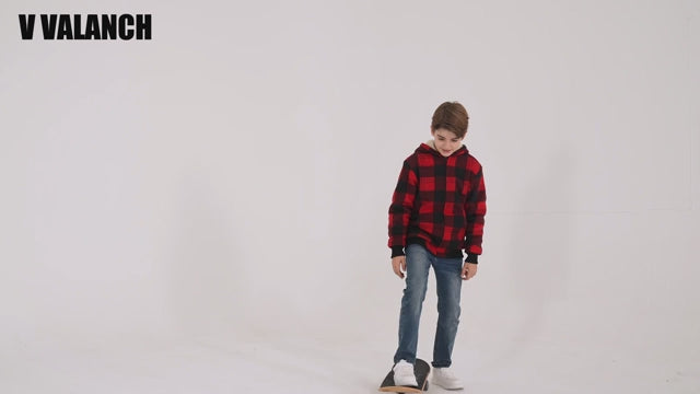 GAP Boys' Logo Hoodie Full Zip Fleece Sweatshirt Pure Red